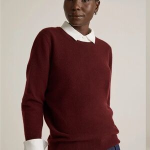 Quince Mongolian Cashmere Crewneck Sweater